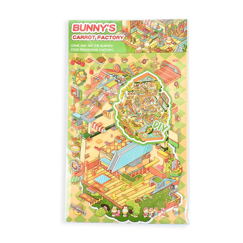 Large Edition 5.0 DIY Miniature Scene Decoration Stickers Mini Stress Relief