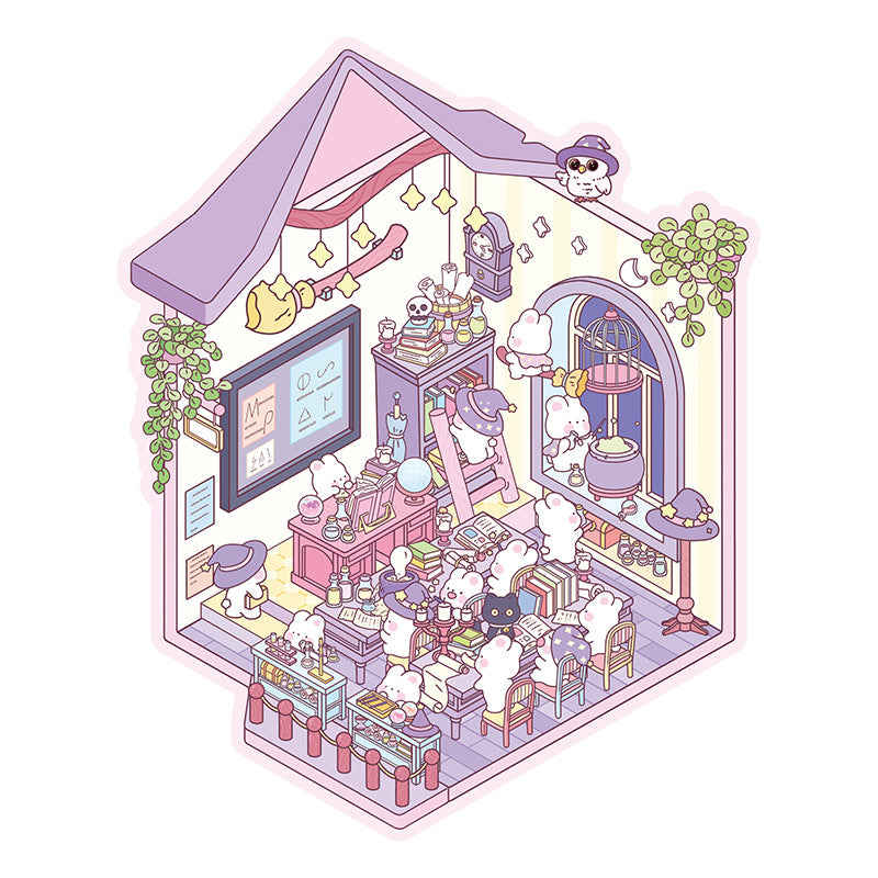 Miniature Scene Stickers 22.0 Creative DIY Scrapbook Stickers