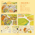 Carmel Town 3D Miniature Scene Stickers DIY Scene Journal Fun Collage