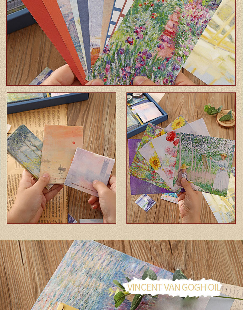 Vintage Style Confident Journal Gift Box Set Simple Tools and Materials