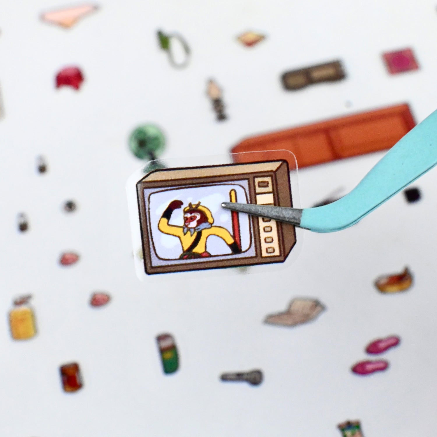 Super Large Edition 14.0 Childhood Never-Returning Series Miniature Scene Decoration Stickers DIY Stickers