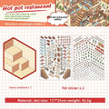 Fantasy World Series Three-Dimensional Miniature Scenery Stickers Small House Journal Fun Collage