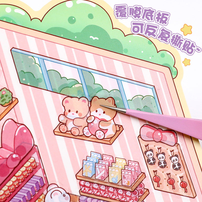 Miniature Scene Stickers 22.0 Creative DIY Scrapbook Stickers